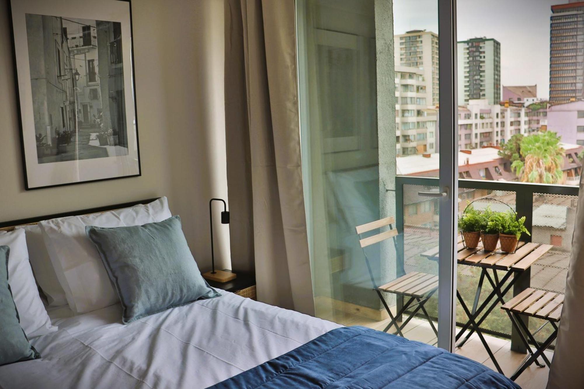 Hom I Inmejorable Depto 2 Pax 1d1b Con Balcon Stgo